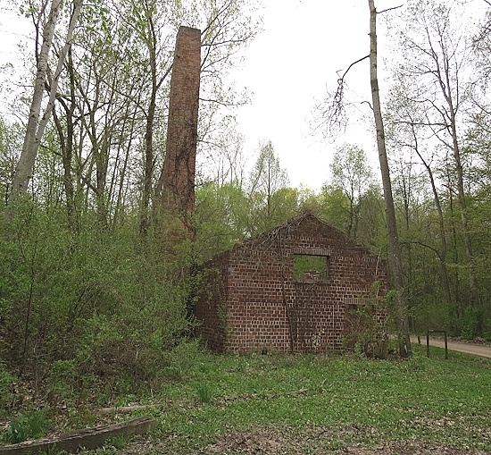 brick ruins